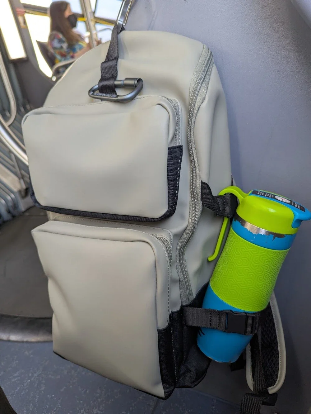 RAINS Trail Cargo Backpack Waterproof Travel Commuter Bag w/ Tags